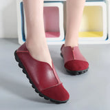 2020 Shallow mouth Summer Comfort Beach Flats Shoes Slip On Flats Ladies Fashion