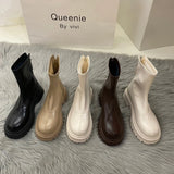 Breakj Skinny Martin Boots Children's Shoes 2025 Summer Small Ankle Boots Spring And Autumn Winter Boots Single