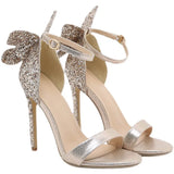 Women's Shoes 2024 Spring And Summer Three-Dimensional Bow Fashion Women's Shoes Summer With High-Heeled