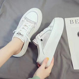 half slippers women's outer wear fashion 2021 new summer women's shoes mesh breathable white shoes Korean shoes