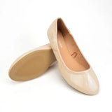 Summer Women Flat Shoes Super Soft PU Leather Ballet Flats Shoes Ladies Red Round Toe Classic Solid Dancing Shoes For