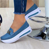 Casual Shoes 2022 Spring and Autumn New Thick Sole Comfortable Sports Shoes Wedge Heel Thick Sole Walking Casual