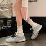 Breakj New Summer Sports Shoes Women's Moral Training Shoes Small White Shoes Non-Slip Running Shoes Women's Comfortable Platform Night Run Morning
