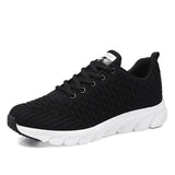 Women's Sneakers 2021 Fashion Breathable Women Shoes Summer Walking Mesh Light Casual Sneaker Lace-Up Platform Female