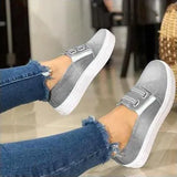 Canvas Shoes Woman Ladies Casual Shoes Soft Loafers Women's Flats Slip On Shoes zapatos de