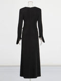 Famous Wind Dress Women 2025 Spring New Temperament Elegant Fashion Collage Collage Bow V-Neck