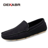Plus Size 38~47 Men Loafers Fashion Summer Casual Shoes Classics Lightweight Men Driving Shoes Non-slip Flat