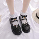 Shoes Women Japanese Mary Jane Shoes JK Uniform Leather Shoes Female Girls Students Platform Shoes Sweet Lovely