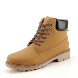 Anti-skid Men Ankle Boots Outdoor Quality Casual Tooling Shoes Handmade British Style Botas De Hombre High-top