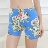 Casual Short Summer Women Jogging Sexy Leopard Gym Fitness Elastic Waist Printed Push Up