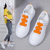 2022 white shoes Woman Sneakers White Sneakers Women Shoes Casual Lace-up Ladies Shoes Women Vulcanized Shoes Tenis