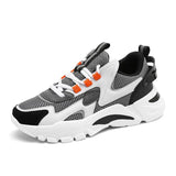 Spring New Men Casual Shoes Outside Quality Lace-up Sneakers Soft Comfort Walking Zapatillas Hombre Fashion Mesh