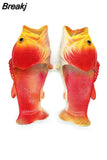 Beach Funny Slippers Man Footwear Family Shoes Parent-child Sandals Plus Size 24-47 Shoes Boys Unisex Fish Slippers