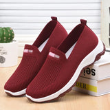Sneakers Women Running Shoes Women Light Mesh Flats Women's Sports Shoes Slip-on Female