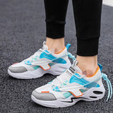Fashion Sneakers Breathable Running Sport Shoes Outdoor Men Sneakers Shoes Light Weight Rubber Multicolor Footwear