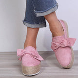 Flat Platform Shoes Woman Loafers Casual Women's Slip On Shallow Swing Moccasin Ballet Female Flats zapatos de
