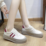 Small White Shoes Women's 2024 Spring New Fashion Light Leisure Sports Board Shoes Student