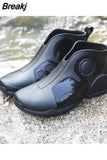 Men's Fashion Ankle Rain Shoes 2023 Winter Outdoor Waterproof Work Shoes Fashion Short Boots Car Washing Rubber Men's