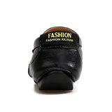 Men Casual Shoes Luxury Brand Genuine Leather Mens Loafers Moccasins Soft Breathable Slip on Boat Shoes Plus Size
