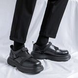 Breakj Shoes Men Wear Business British Casual Toe Toe Shoes Men Hip Platform Derby Shoes