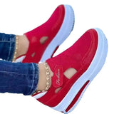 Breakj Casual Single-Shoe Women In The Spring Of 2023 New Light Spell Magic Stick Thick Bottom Breathable Daily Single