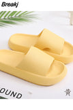 Platform Bathroom Home Slippers Women Fashion Soft Sole EVA Indoor Slides Woman Sandals 2023 Summer Non-slip Flip