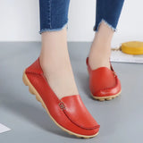 Hot Sale Women Round Head Shoes Solid Color Sewing Women Summer Comfy Flat Sneakers Leisure Walking Femininas Footwear Plus