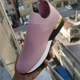 Breakj Wish New Flying Socks Shoes Elastic Cloth Large Size Women's Shoes Breathable Sports Single Shoe
