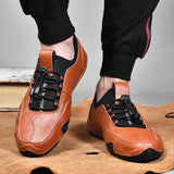 New Spring Octopus Men's Shoes Net Breathable Casual Leather Shoes British Overfoot Lazy Peas Driving