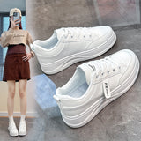 Breakj Spring Small White Shoes New Korean Ins Schoolgirls Heighten Platform Sports Shoes Casual Shoes