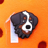 1pcs Animals PVC Shoe Charms Decorations Pins Tiger Leopard Bull Bear Dog Designer Shoes Buckle Accessories Croc