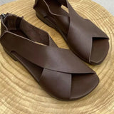 Women Sandals Summer Open Toe Women's Shoes Flat Sandals For Women Non-Slip Comfortable Lightweight Walking