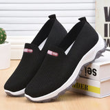 Sneakers Women Running Shoes Women Light Mesh Flats Women's Sports Shoes Slip-on Female