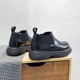 Breakj Shoes Men's Big Head Overalls Shoes Casual Versatile Low Top Martin Boots