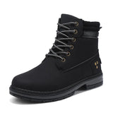 New Korean Martin Boots Extra-Large Size Women's Boots Outdoor Thick-Soled Autumn And Winter