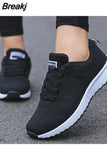 Sneakers Women Summer Breathable Female Shoes Mesh Flat Luxery Walking Casual Running Sports Shoes Plus Size Woman