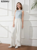 O Neck Summer Sleeveless Sexy Bodysuit Women 2021 Off Shoulder Body Tops Streetwear Casual White