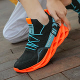 Men's Blade Sneakers Lightweight Running Shoes Non-slip Comfort