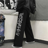 Elastic Waistband Loose Harem Embroidery Tie Dye Contrast Jogger Pant Women Man Streetwear Korean Harajuku Punk Hip