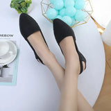 New Fashion Women's Flat Shoes Pointed Toe Light Luxury Sandals Women Designers Elegant Woman Casual Comfortable