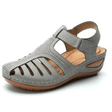 Retro Roman Sandals Gladiator The New Shoes For Women Non-Slip Walking Casual Shoes Vintage Sandals Female Sandalias