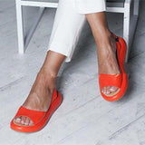 Breakj Women's 2023 New WISH Hot Fashion Flat-Soled Sandals Large-Size Women's