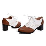 Breakj 2025 Fashion High Heel 40-45 Large Size Color Burning Before The Lace Of Women's Single