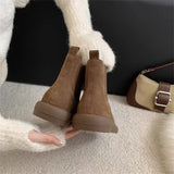 Slim And Comfortable ~ Casual Platform Snow Boots Women's Low-Slip Cotton Boots And Fluffy