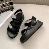 Sandals Summer New Fashion Women's Sandals 2021 Comfortable Open Toe Shoes All-match Platform Shoes Shallow