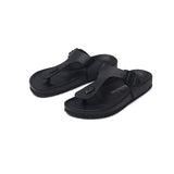 Men Garden Slippers PU Leather Men's Cork Sandals Fashion Black Flip Flops For Men Women Unisex Mule Clogs