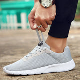 Men Sneakers 2021 New Men Casual Shoes Lace Up Men Running Shoes Lightweight Comfortable Breathable Walking