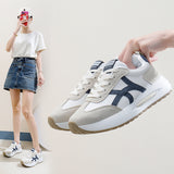 Breakj Korean Platform Dad Shoes In 2024 Fall New Street Photo Student Running Sneakers Increased Leisure