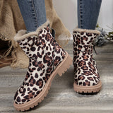 Breakj Boots Women's Fashion Winter New Short Tube Suede Cotton Shoes Fur One Plus Size Martin