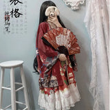 new style meets Inari God spring and wind feather and weaver girl sweet all-match Japanese jacket loose cardigan